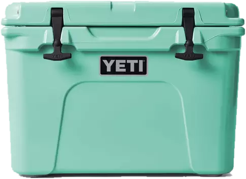 YETI Tundra 35 hard cooler in Seafoam